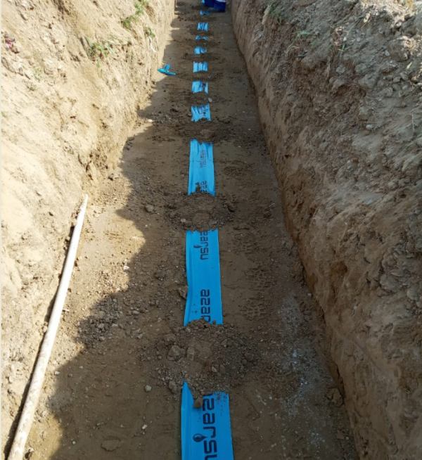 Sabunçu rayonunun Zabrat qəsəbəsinin bir hissəsində yeni içməli su şəbəkəsinin inşasına başlanıb hr